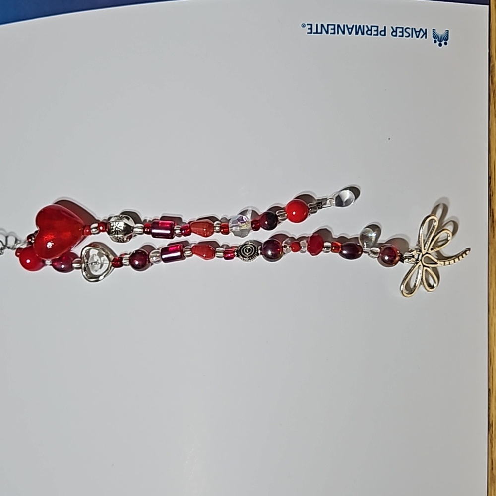 Red car charm purse charm or suncatcher